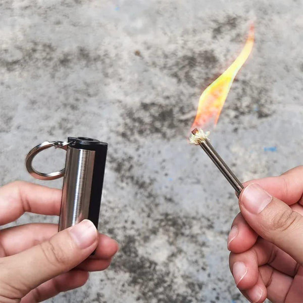 🔥 Forever Flint Match Lighter – Metal Fire Starter (1 Pc) 🔥