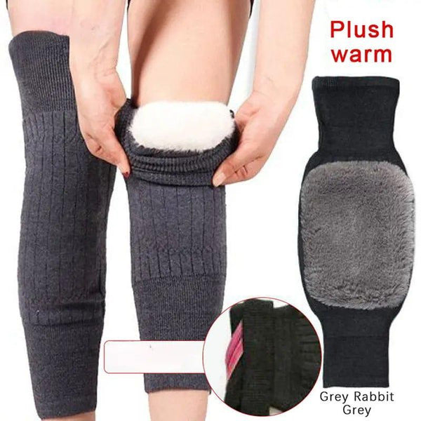 🧦 Unisex Wool Knee Warmers – Warm, Cozy &amp; Comfortable (Pack of 2) ❄️🦵