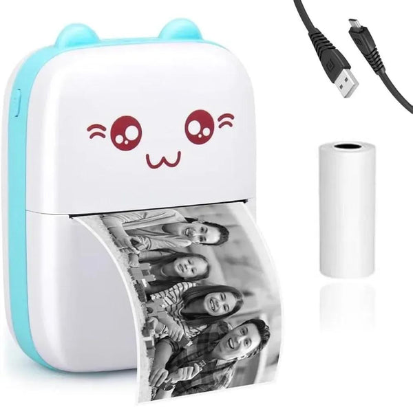 🖨️ Mini Pocket Thermal Printer – Smart &amp; Portable Printing Solution (1 Pc) ✨